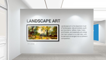 gallery presentation template