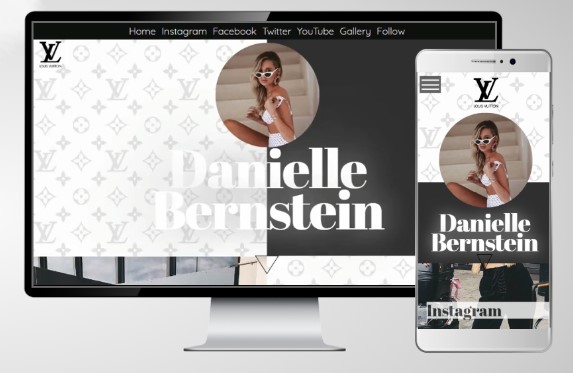 Custom branded template influencer marketing